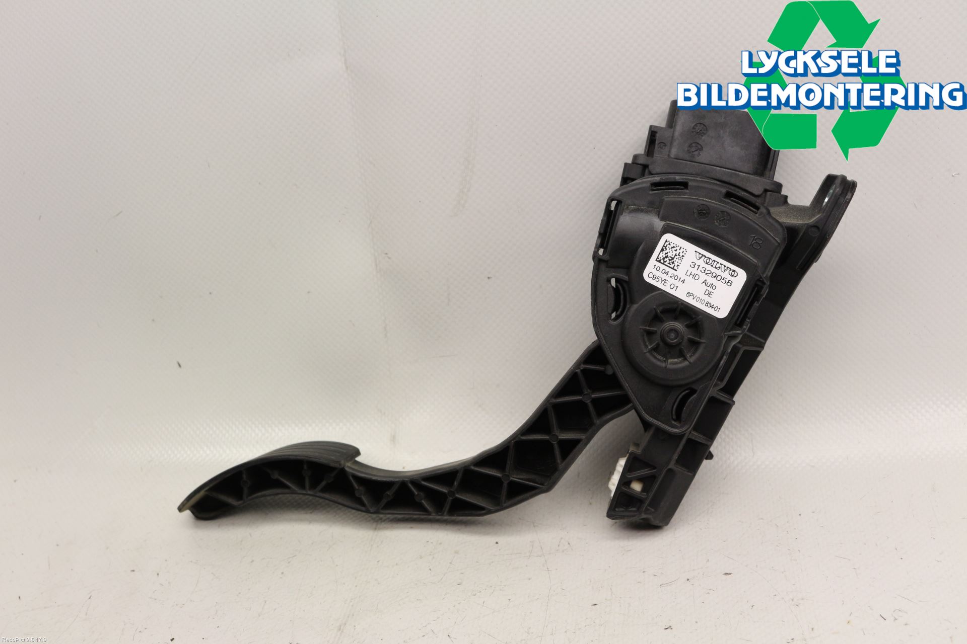 Volvo V70 14-16 Gasreglage