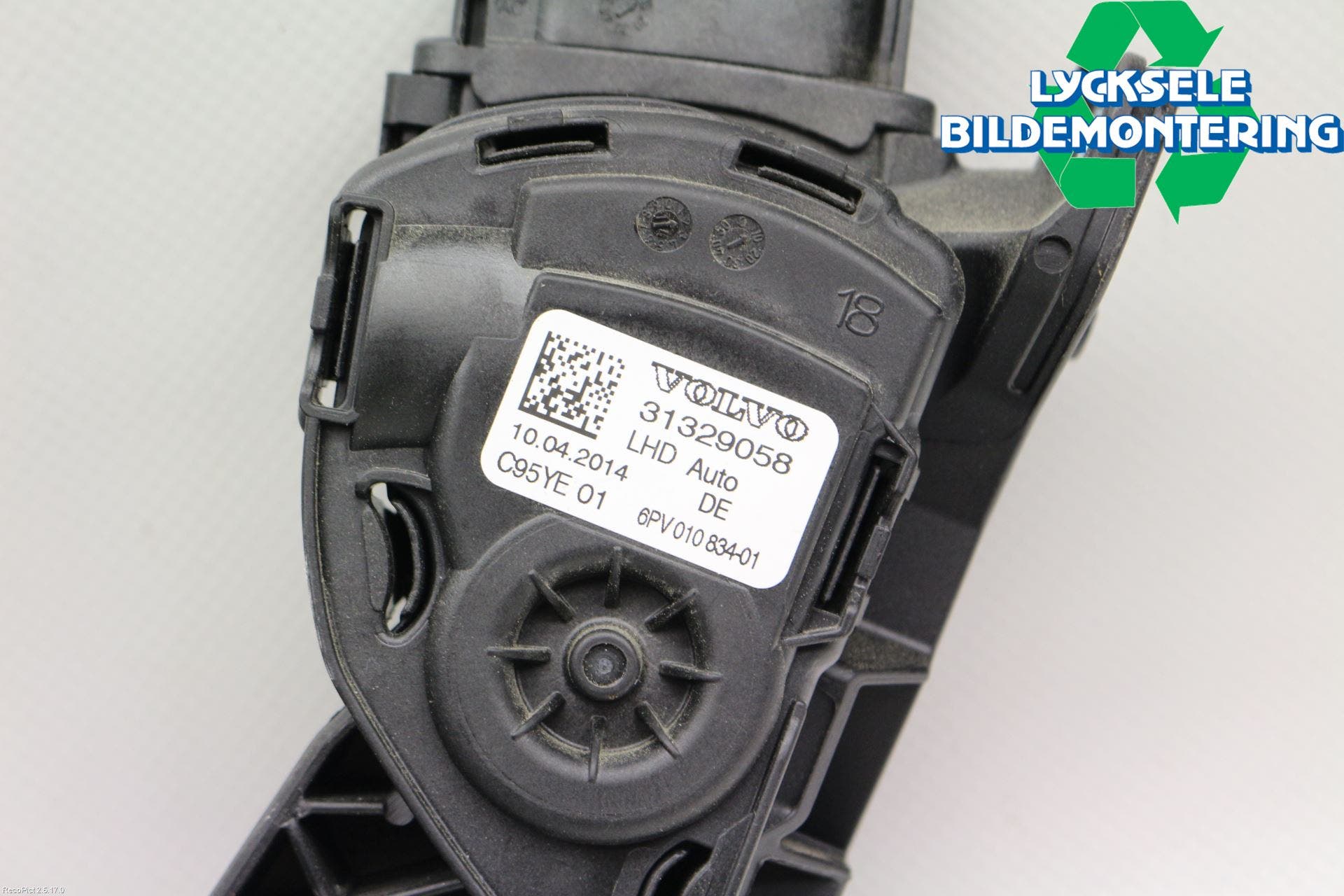 Volvo V70 14-16 Gasreglage