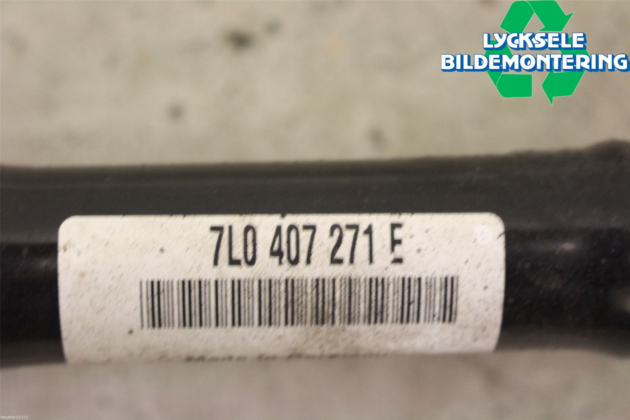 Audi Q7/SQ7 Drivaxel Fram Vänster