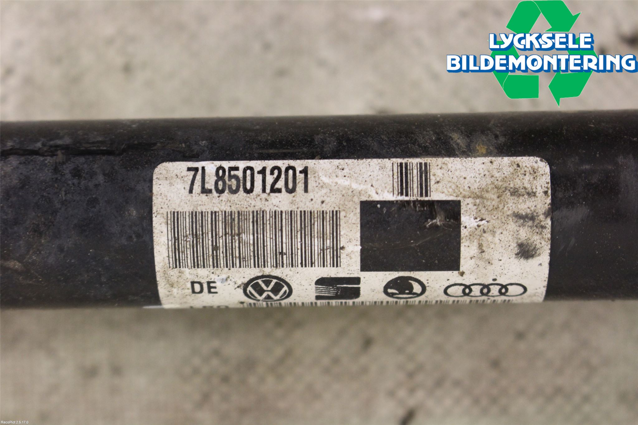 Audi Q7/SQ7 Drivaxel Bak Höger