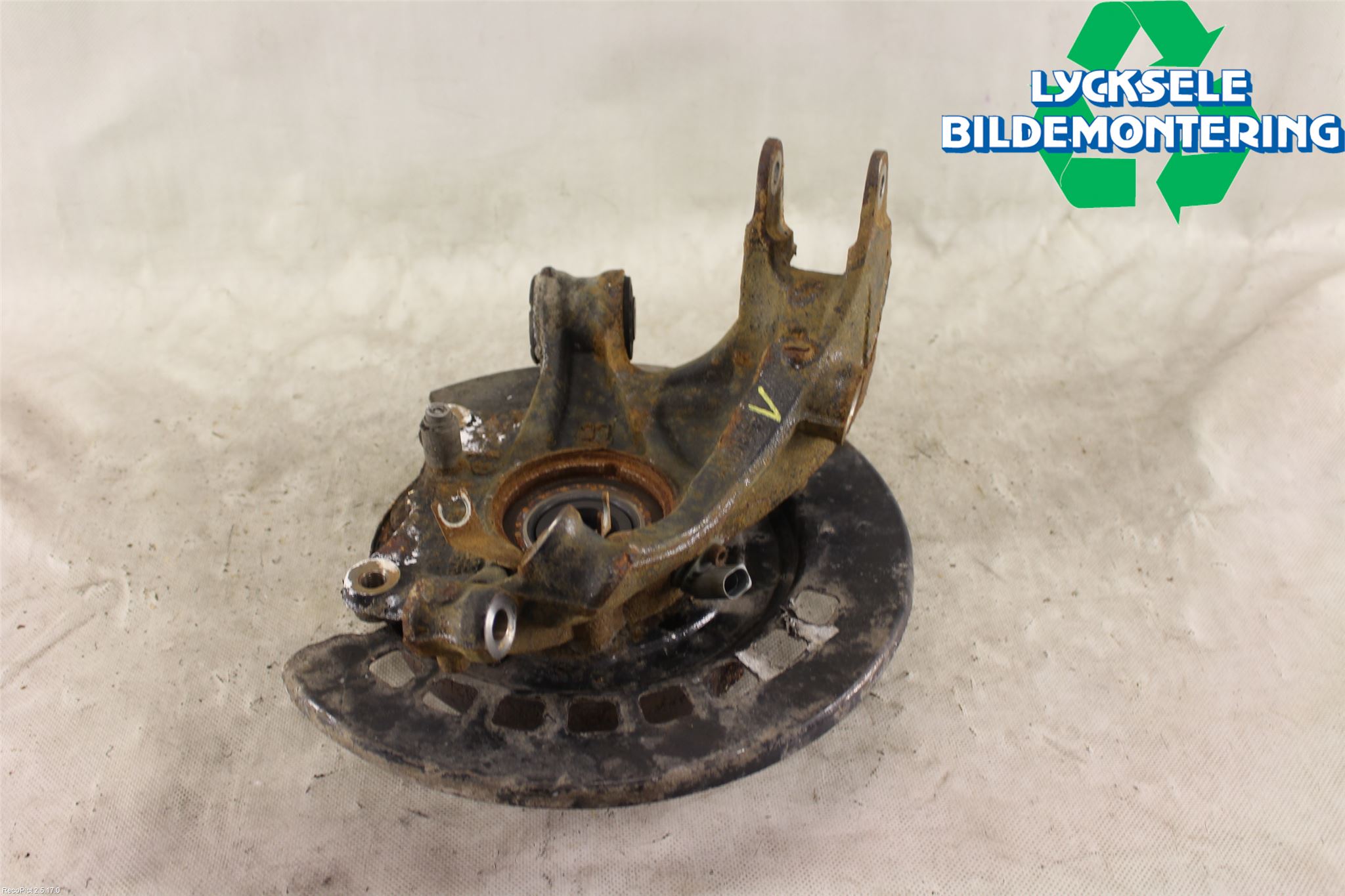 Audi Q7/SQ7 Hjullagerhus-Spindel Vä B