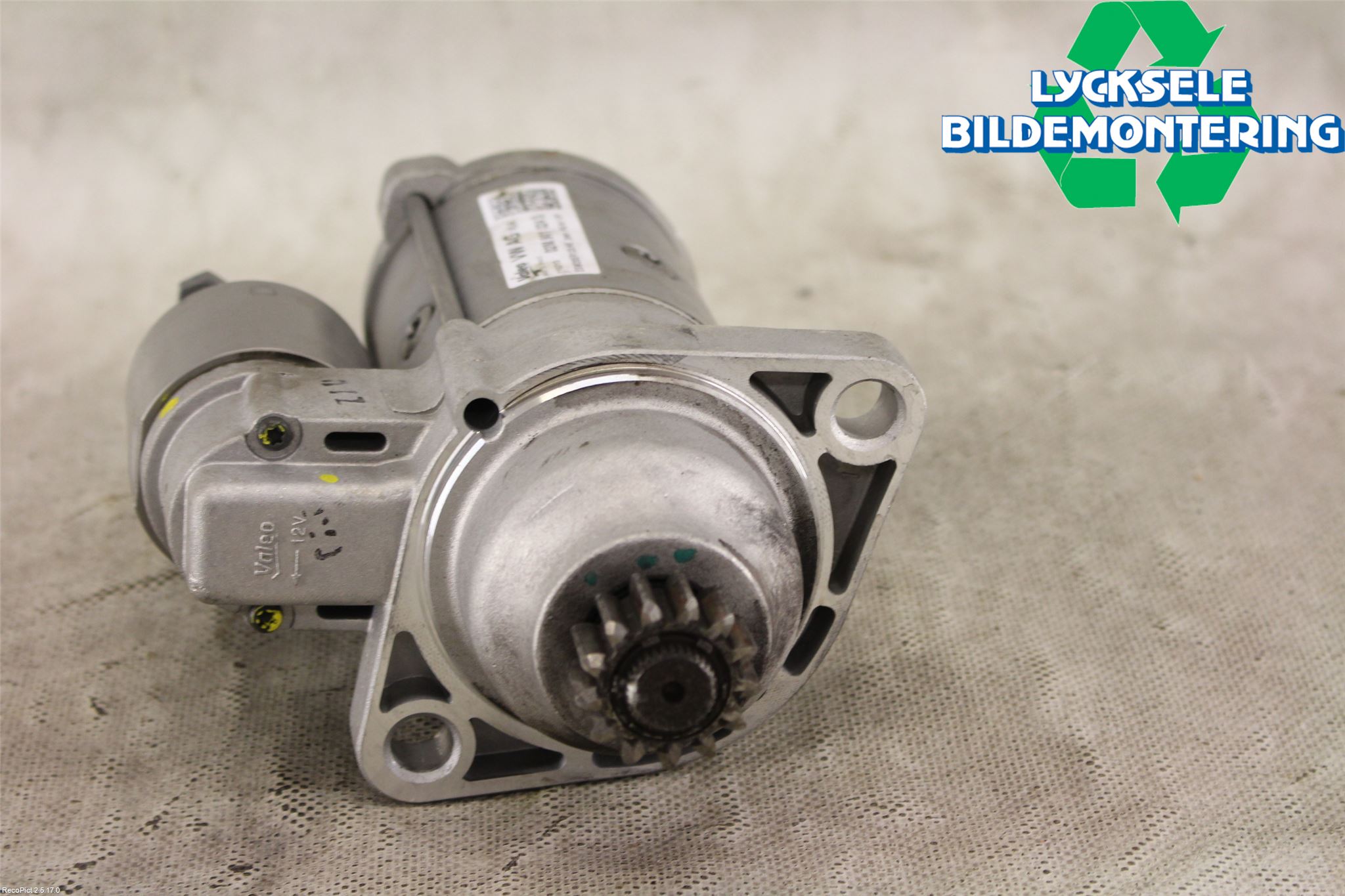 Audi A3/S3 8V 13-20 Startmotor Diesel