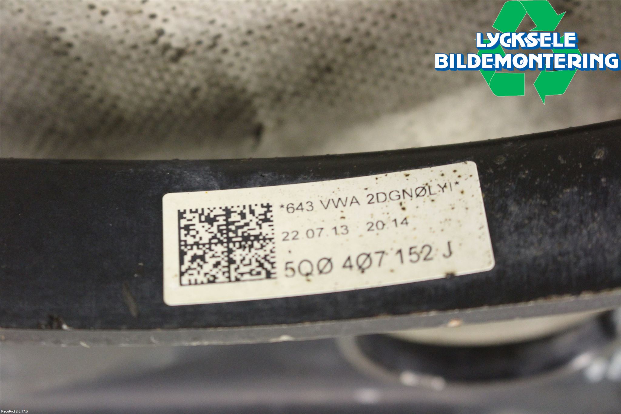 Audi A3/S3 8V 13-20 Bärarm Fram Undre Hö