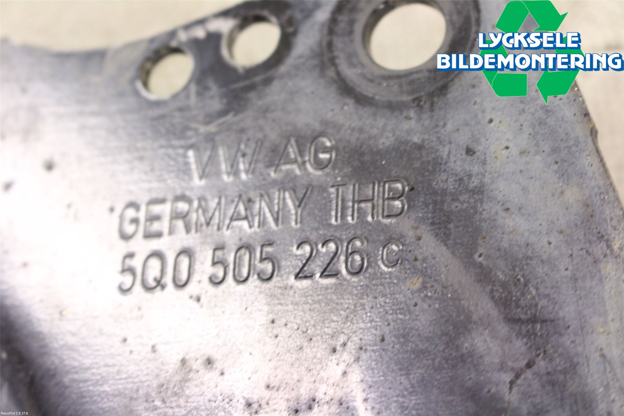 Audi A3/S3 8V 13-20 Bärarm Bak Höger