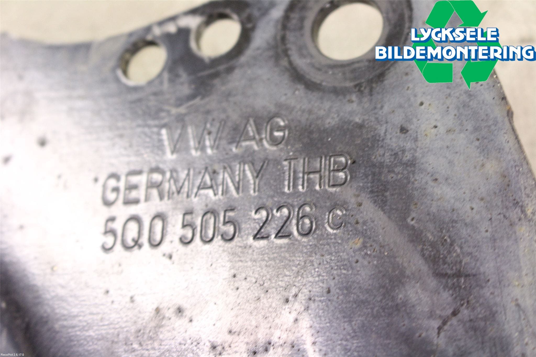 Audi A3/S3 8V 13-20 Bärarm Bak Höger