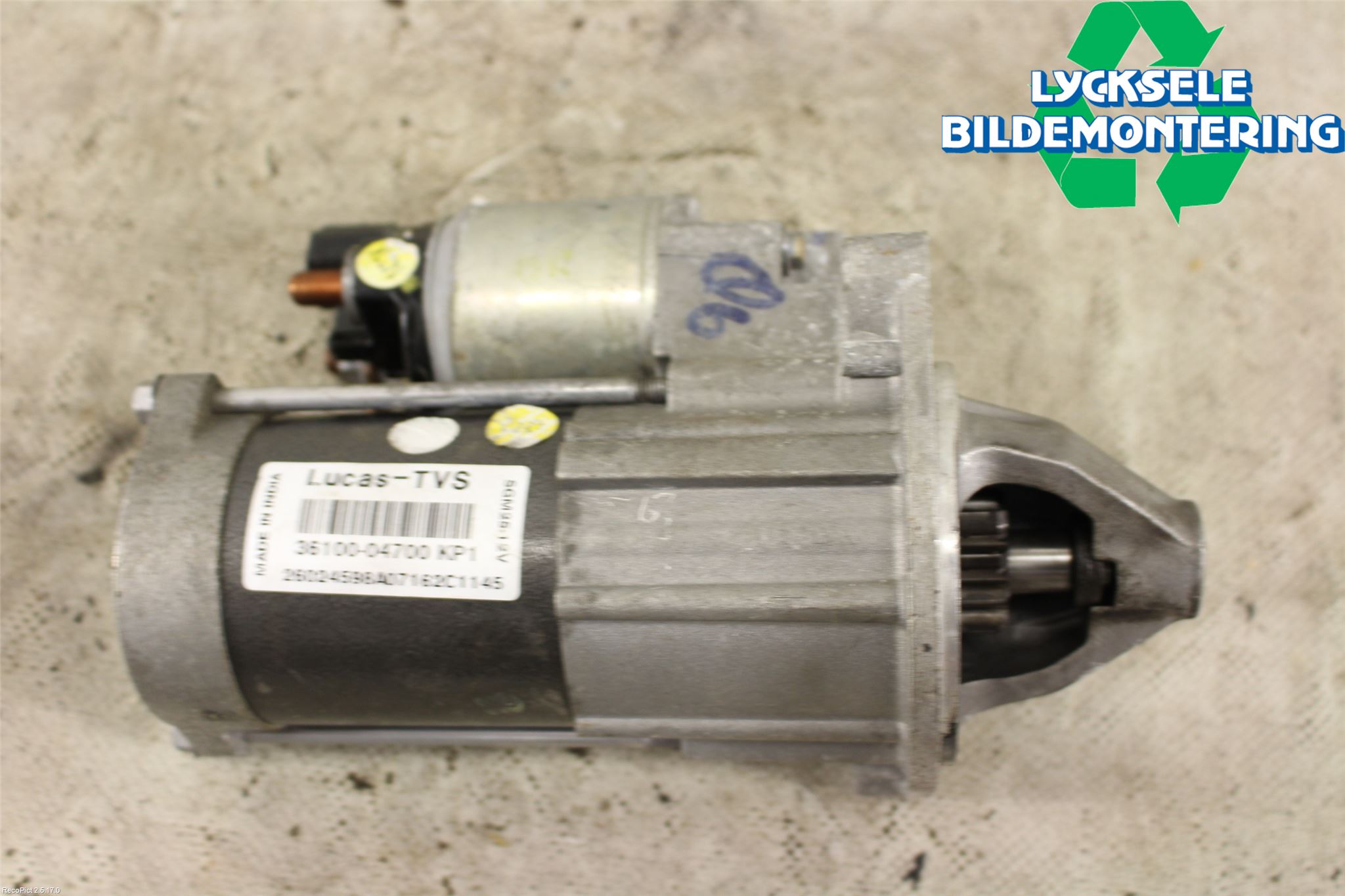 Hyundai i10 BA 14-16 Startmotor