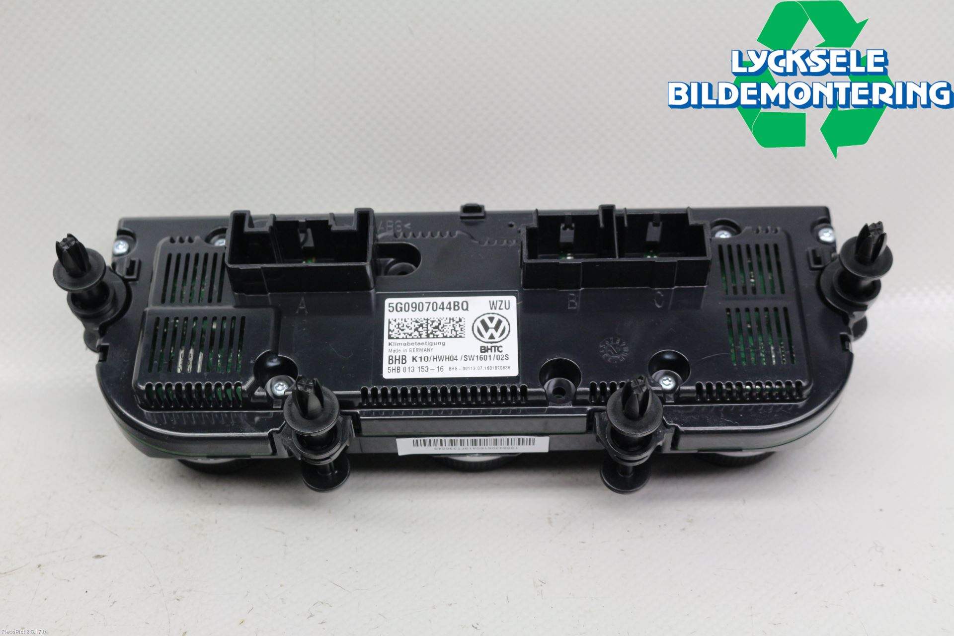 Volkswagen VW PASSAT 15-19 Ac Styrenhet Ac Manöveren