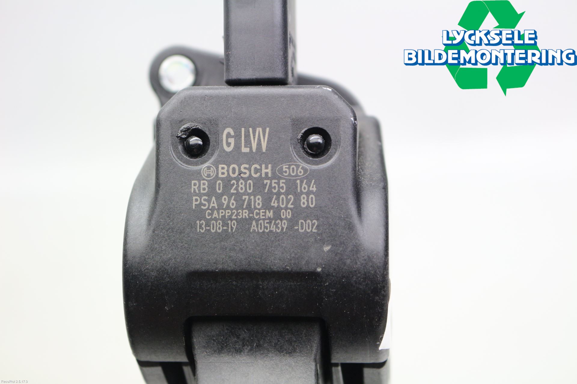 Citroen C4 II 11-18 Gaspedal