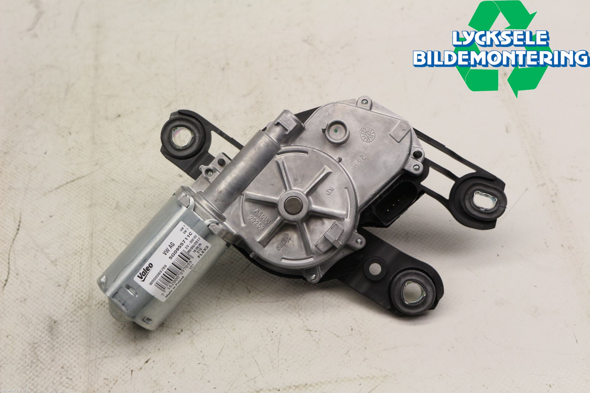 Volkswagen VW TIGUAN 16-24 Torkarmotor Baklucka