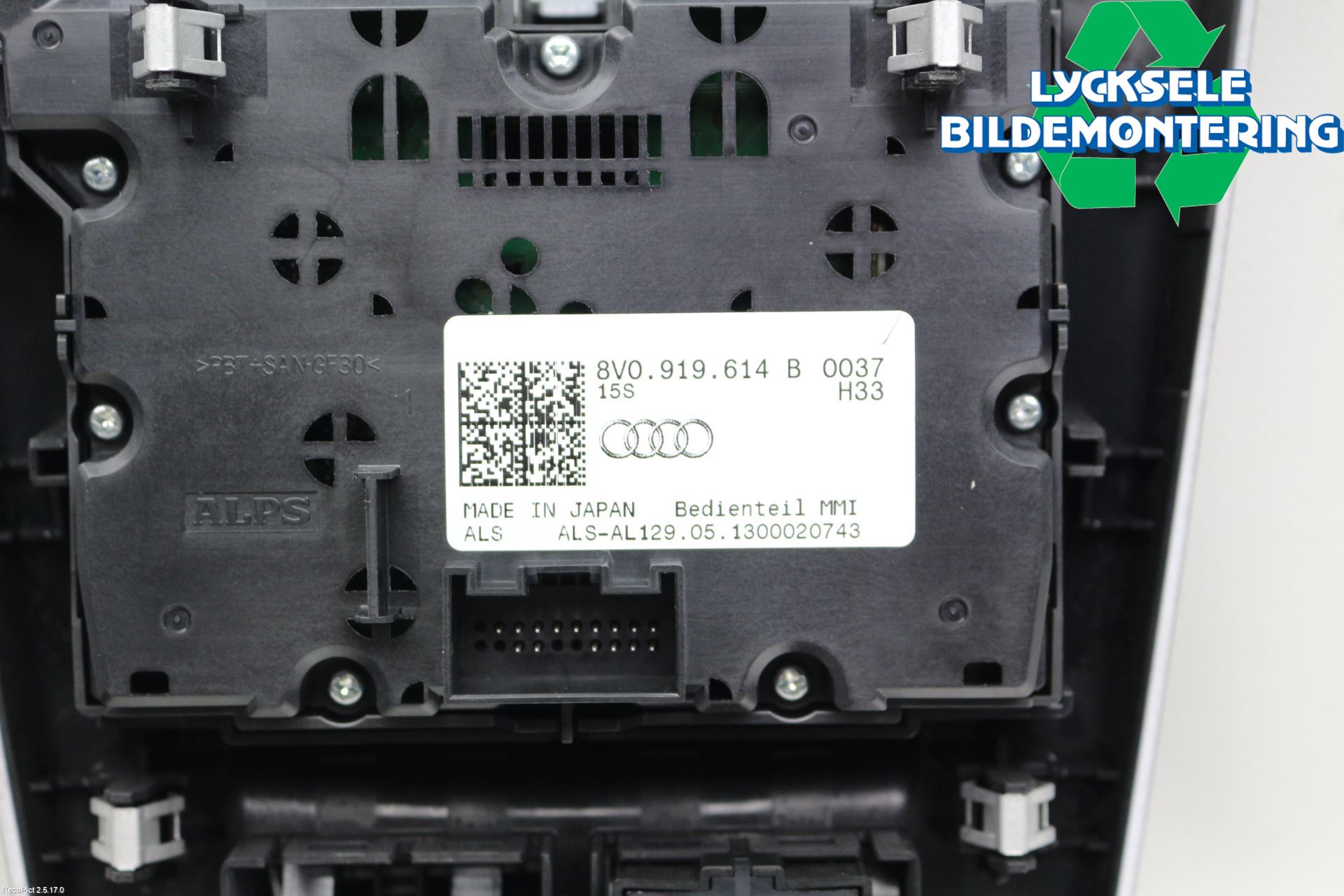 Audi A3/S3 8V 13-20 Strömställare Multifunktion