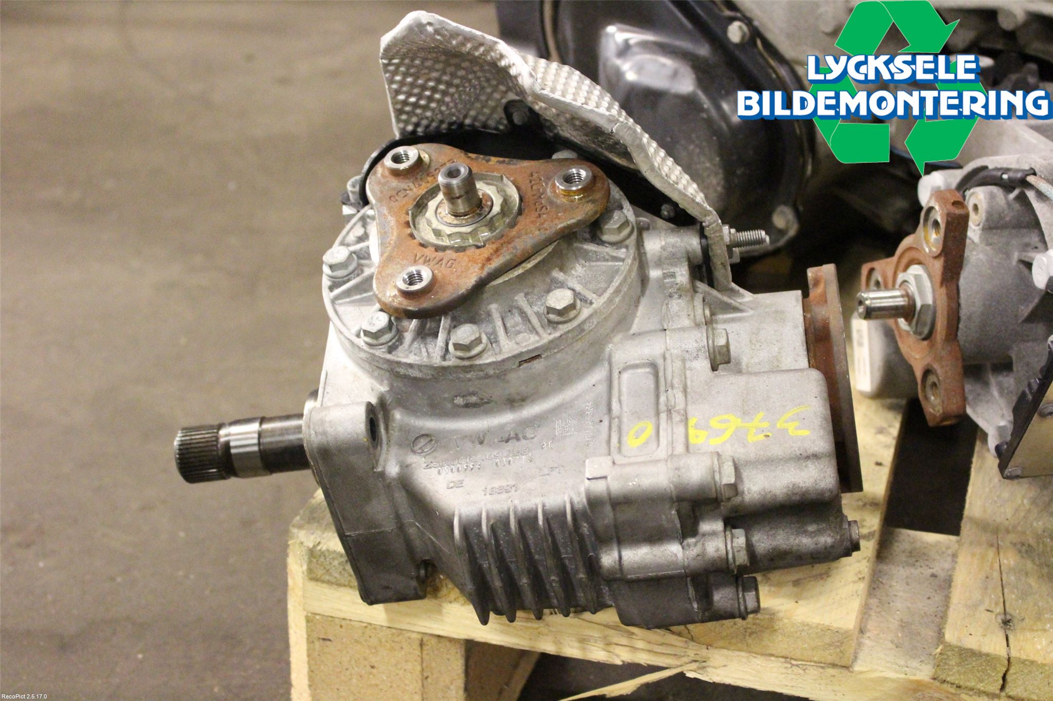 Volkswagen VW PASSAT 15-19 Växel Fördelningslåda