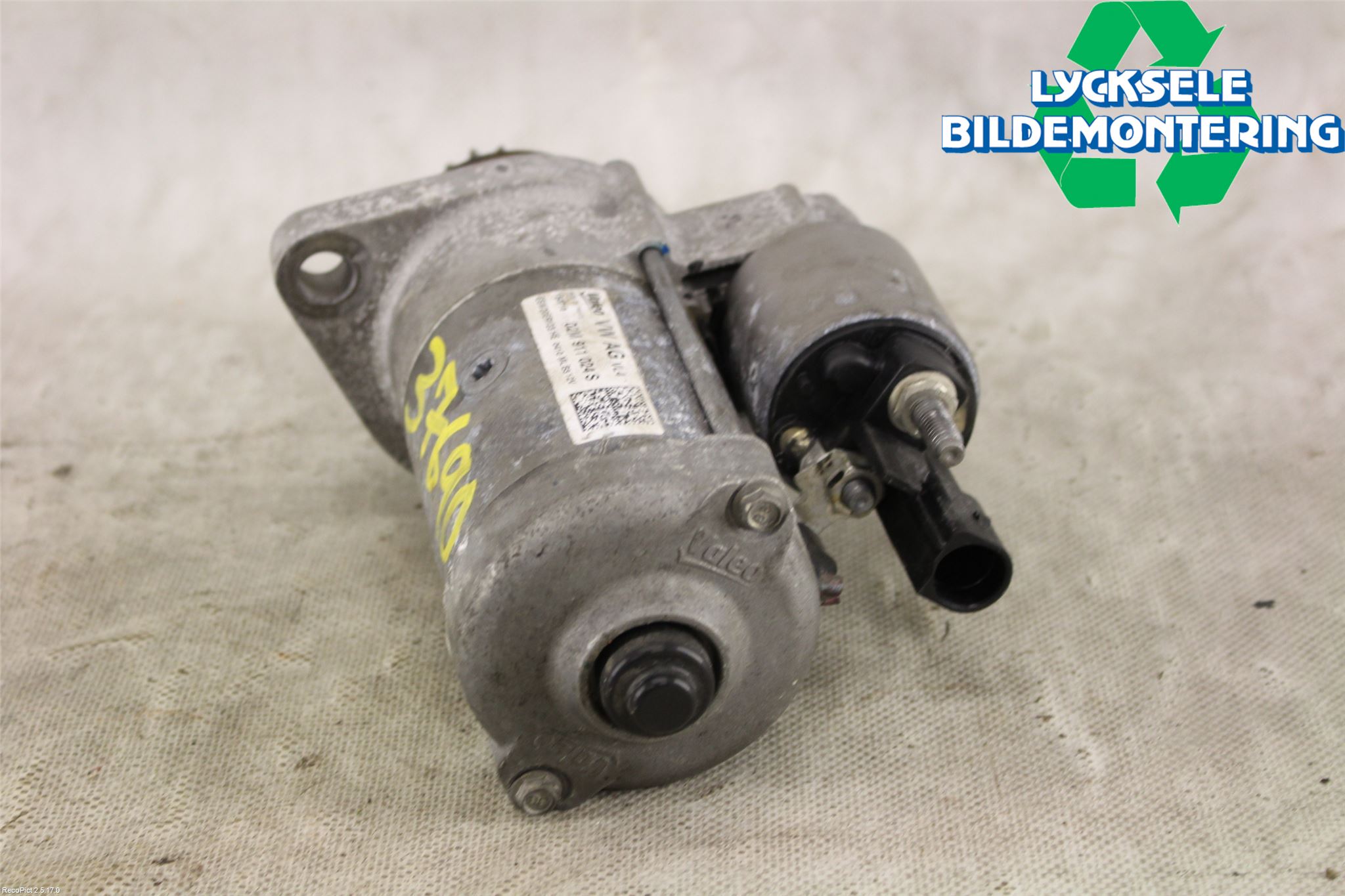 Volkswagen VW PASSAT 15-19 Startmotor Diesel