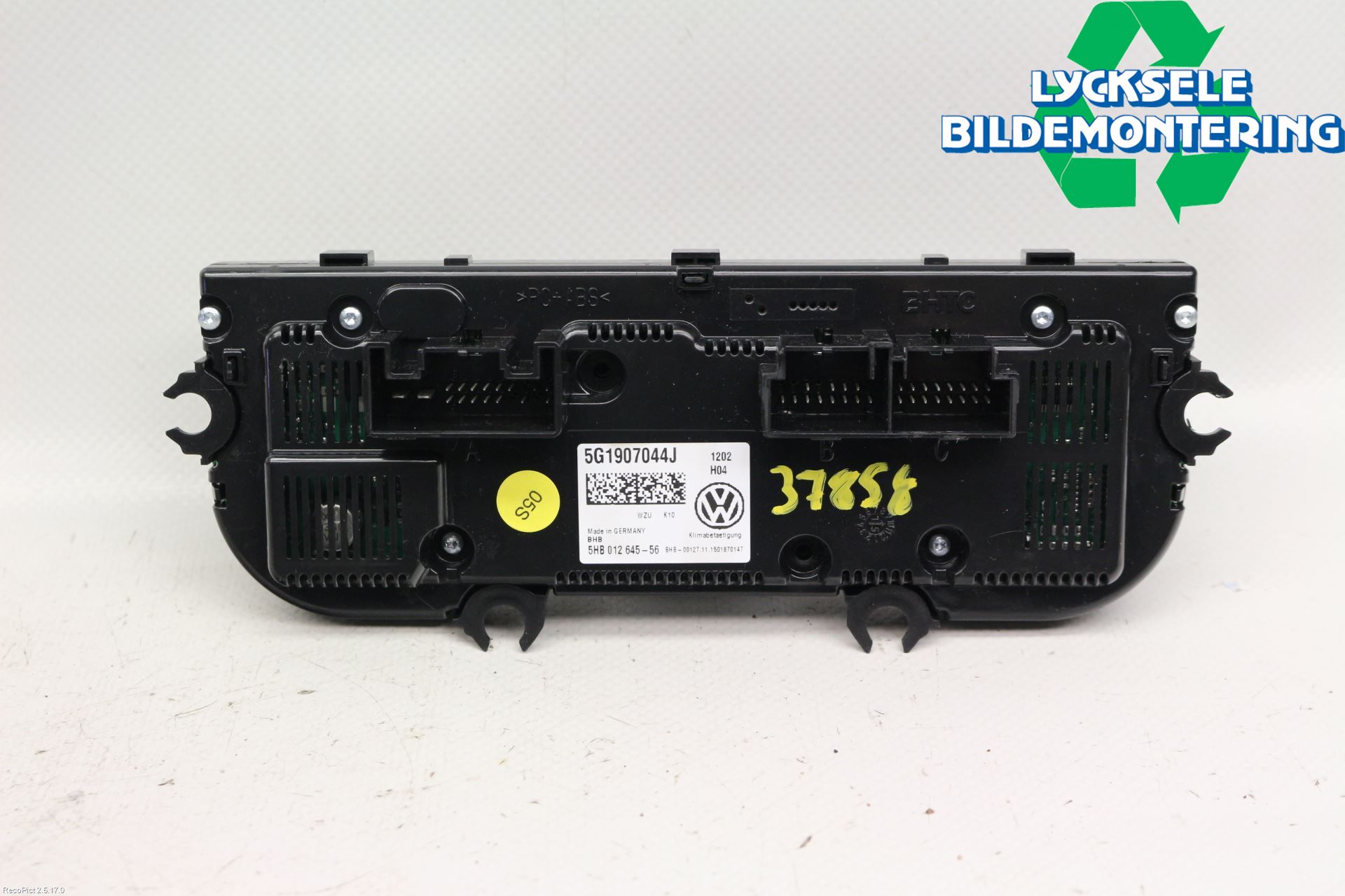Volkswagen VW PASSAT 15-19 Ac Styrenhet Ac Manöveren