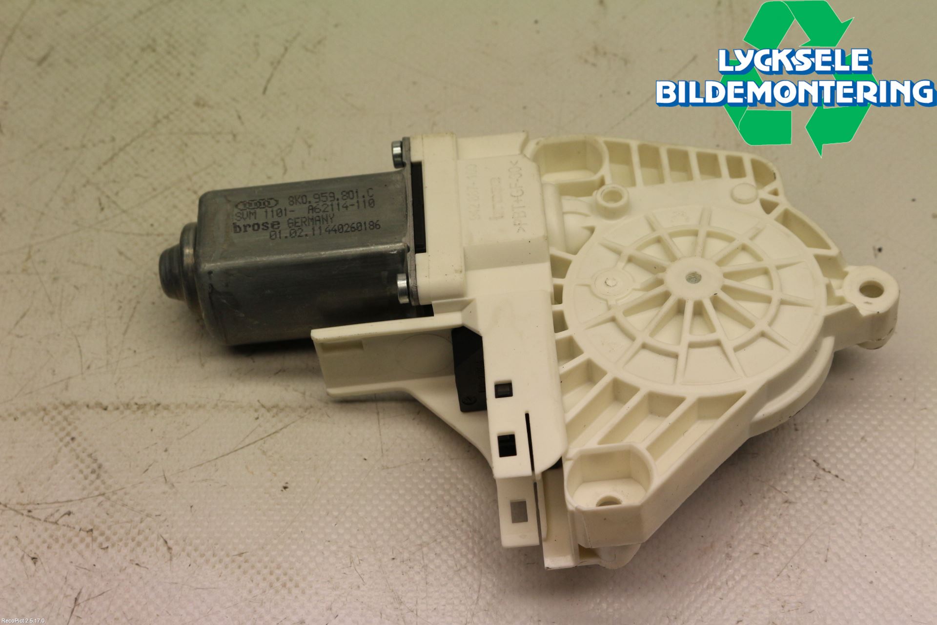 Audi A1/S1 11-18 Fönsterhissmotor