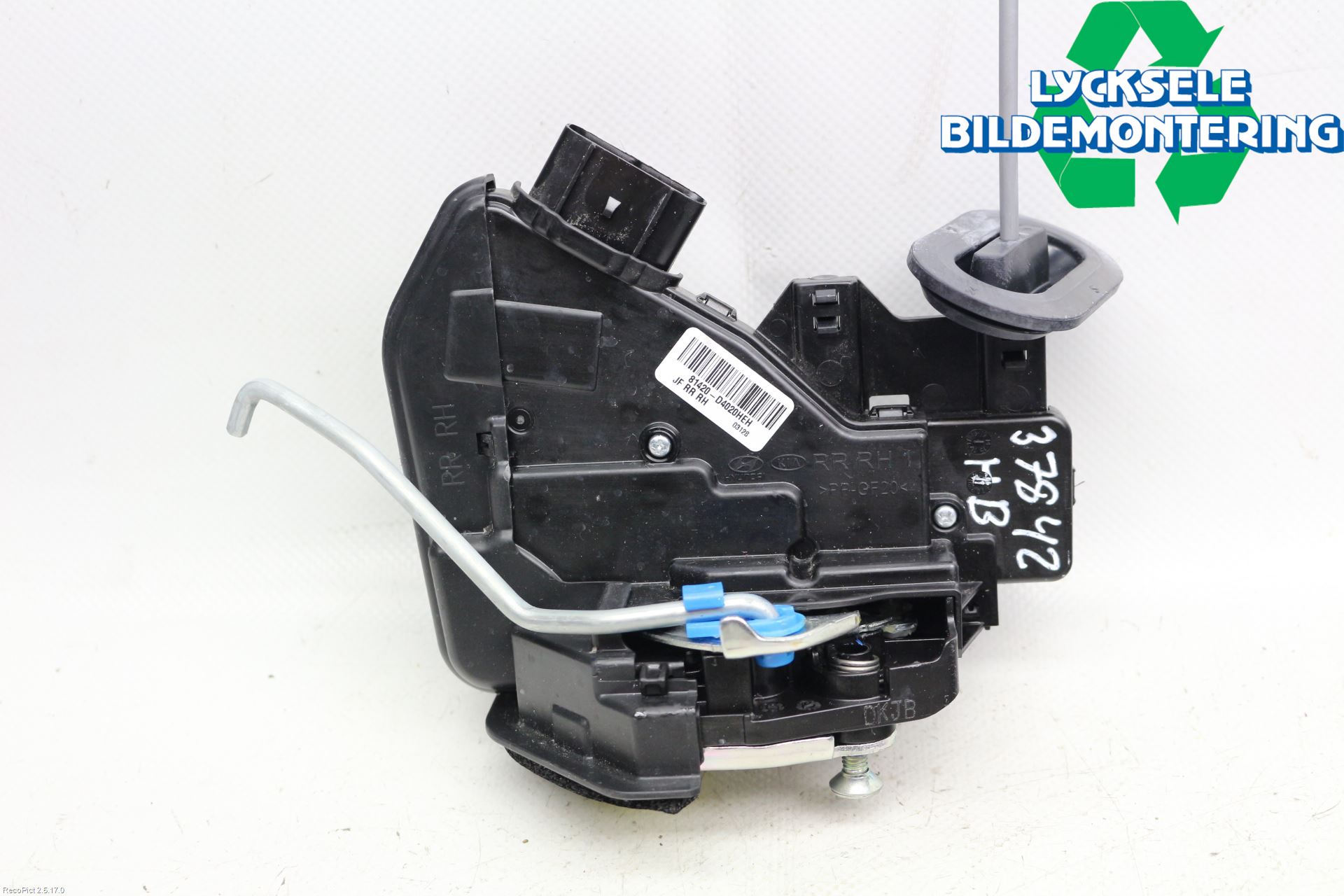 Kia OPTIMA 16-20 Låskista-Dörrlås