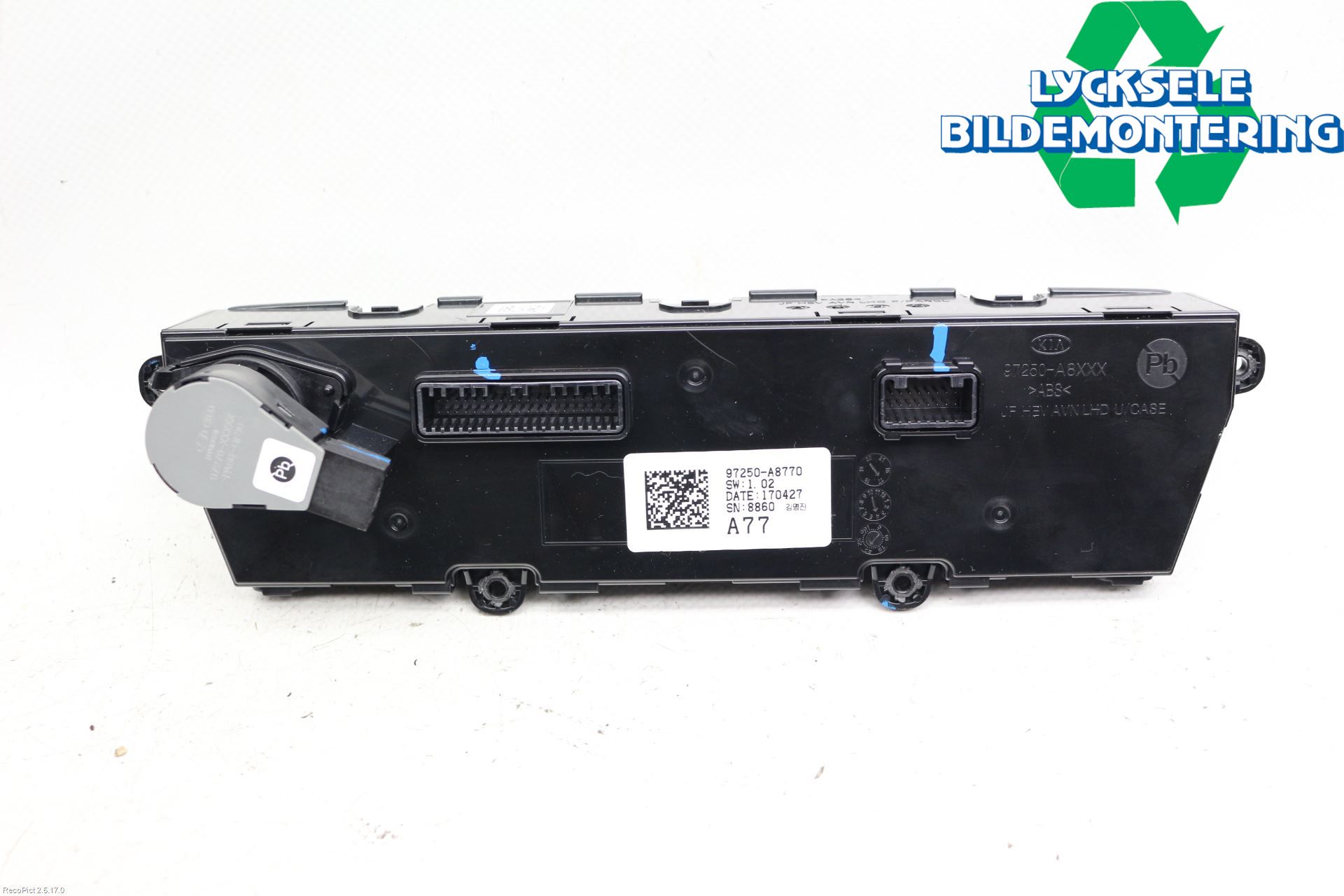 Kia OPTIMA 16-20 Ac Styrenhet Ac Manöveren