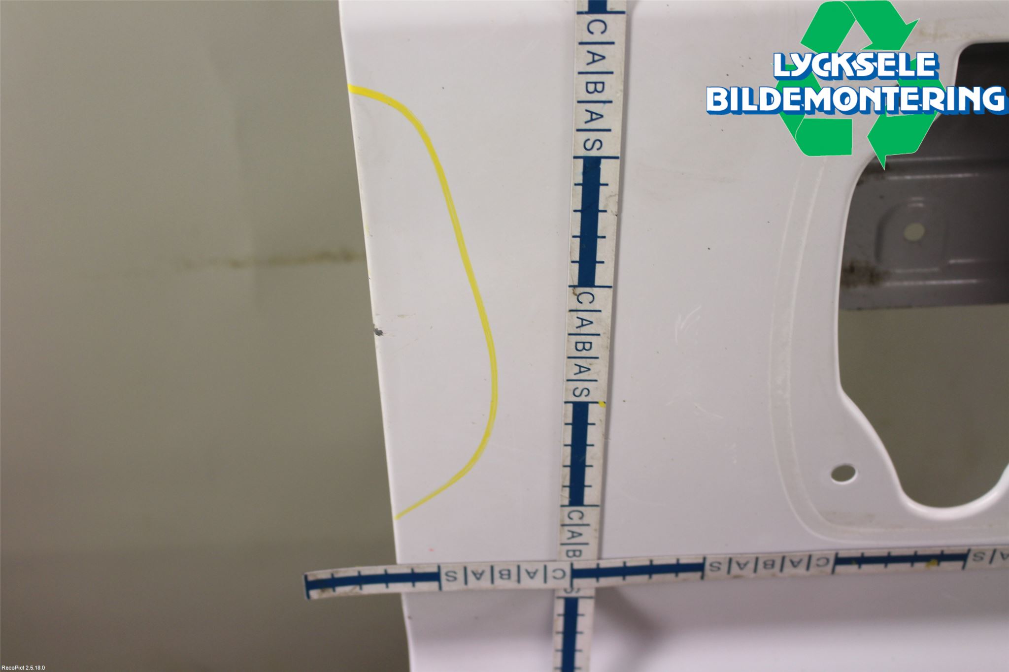 Fiat DUCATO 07-15 Dörr Bak Van-Skåp Höger