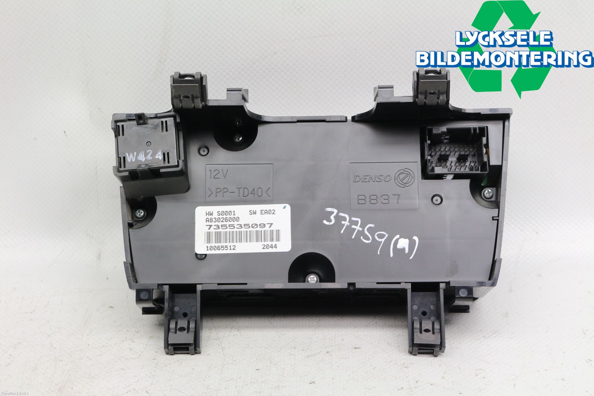 Fiat DUCATO 07-15 Ac Styrenhet Ac Manöveren