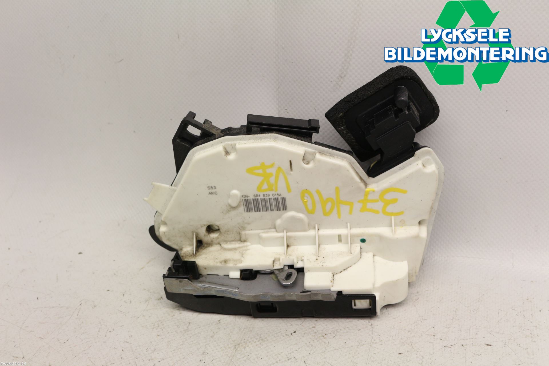 Volkswagen VW POLO 10-17 Låskista-Dörrlås