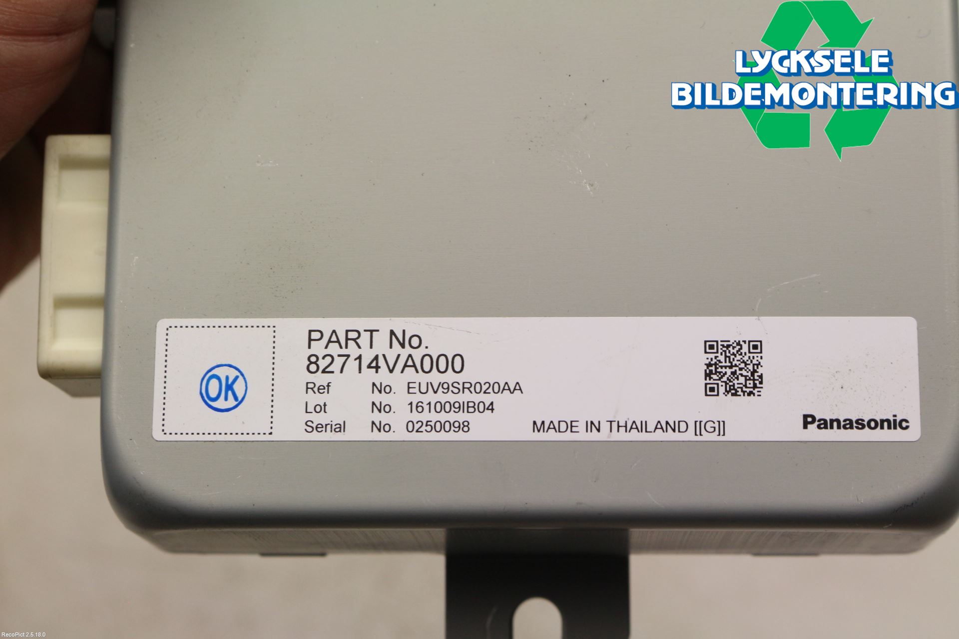 Subaru LEVORG 14-20 Styrenhet Övrigt