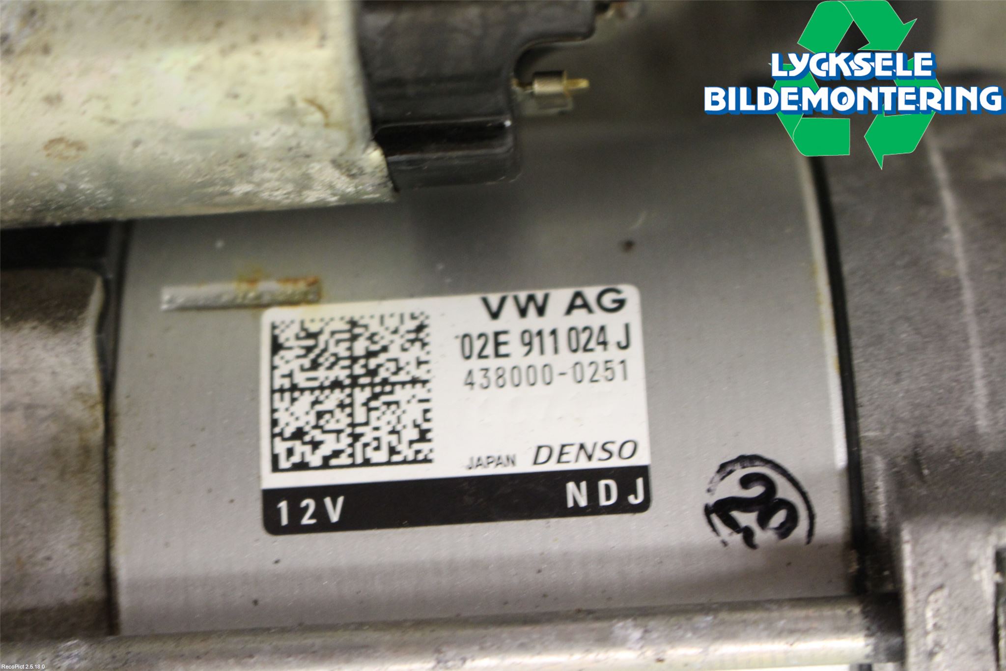 Skoda OCTAVIA (5E) 13-20 Startmotor Diesel