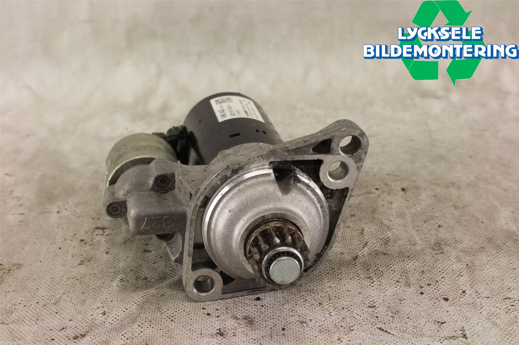 Volkswagen VW GOLF VI 09-13 Startmotor Diesel
