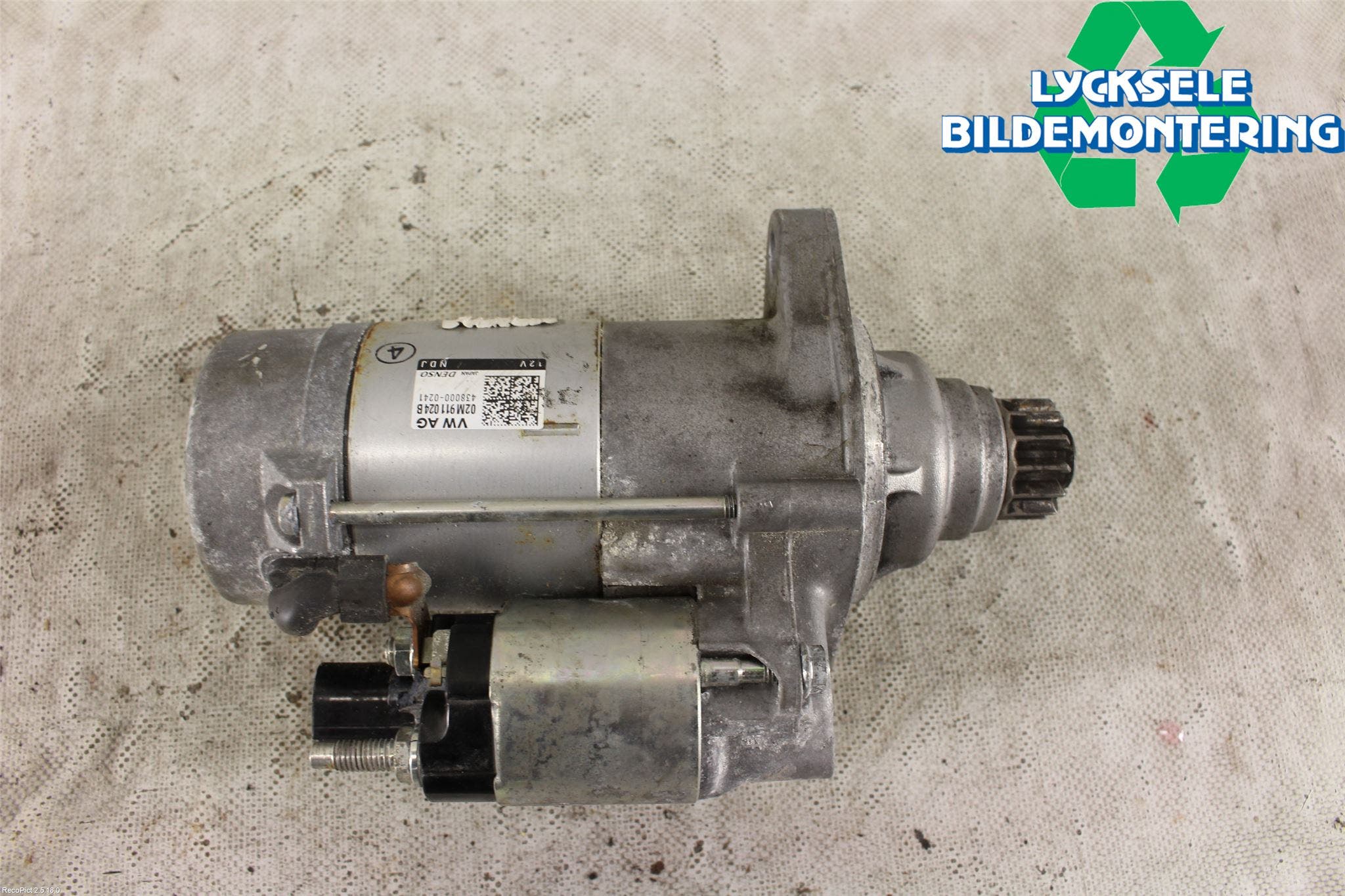 Volkswagen VW GOLF / E-GOLF VII 13-20 Startmotor Diesel