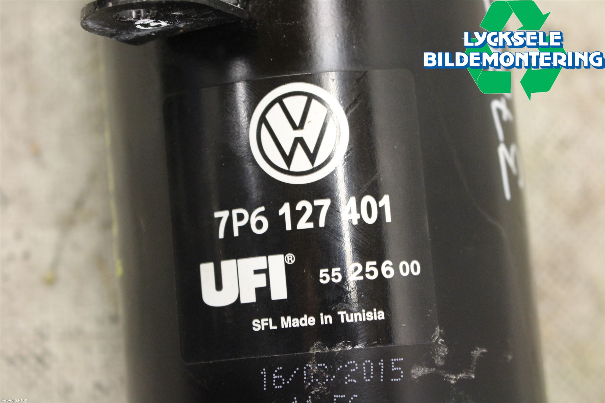 Porsche CAYENNE 03- Bränslefilter-Hållare