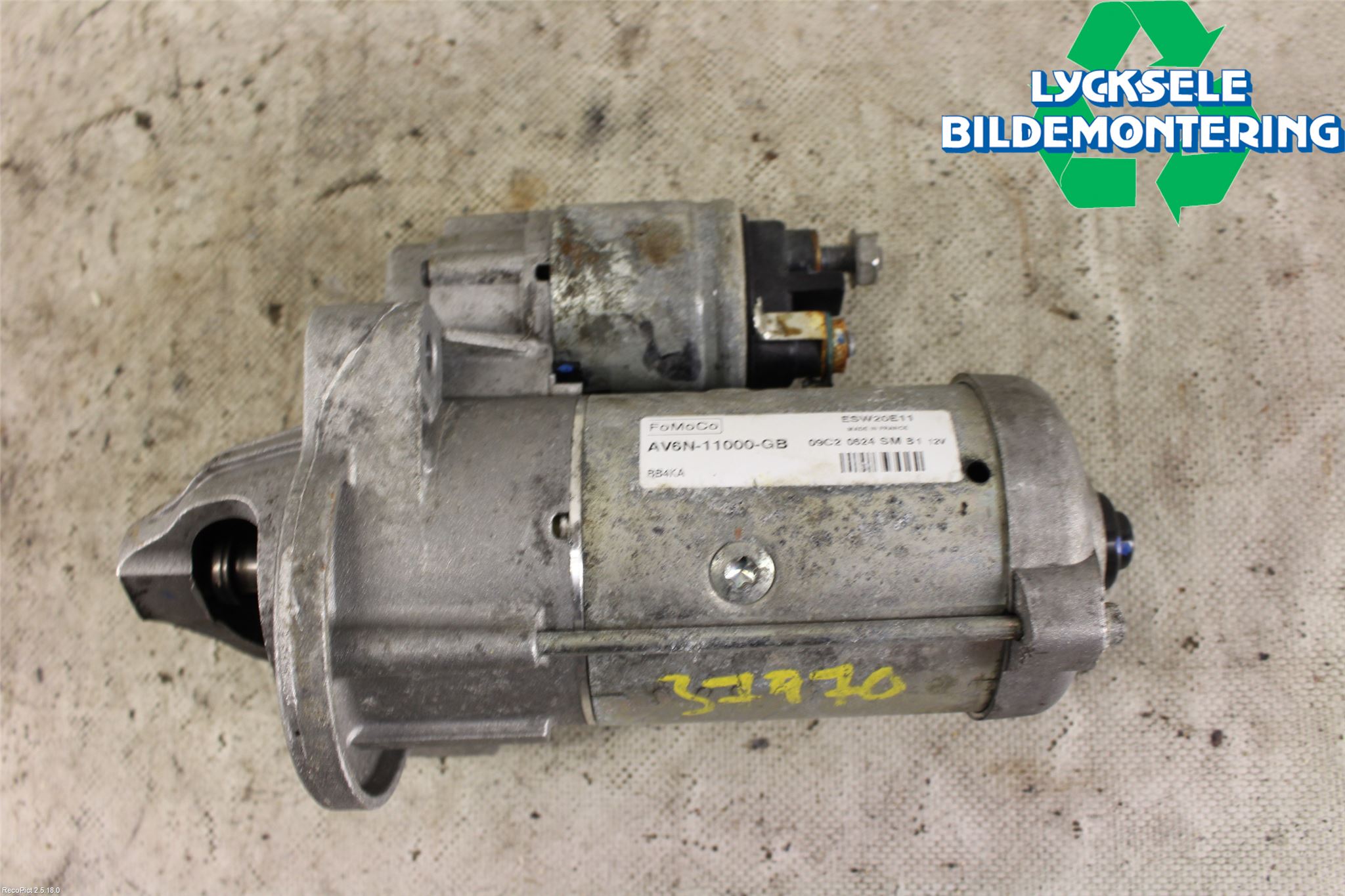 Ford FOCUS 11-14 Startmotor Diesel