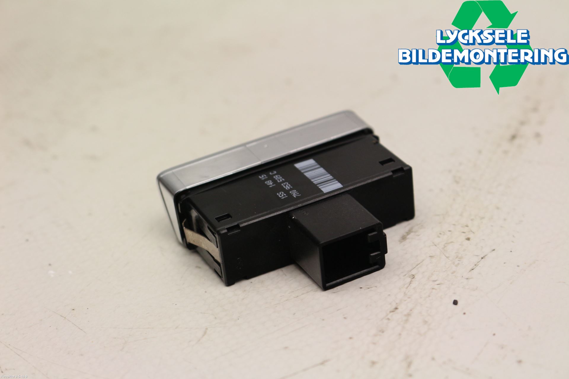 Seat ALHAMBRA 11- Strömställare Varnings