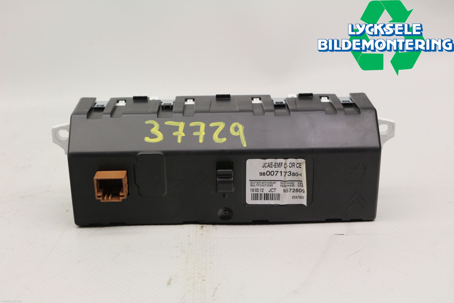 Citroen C4 II 11-18 Multifunktionsdisplay