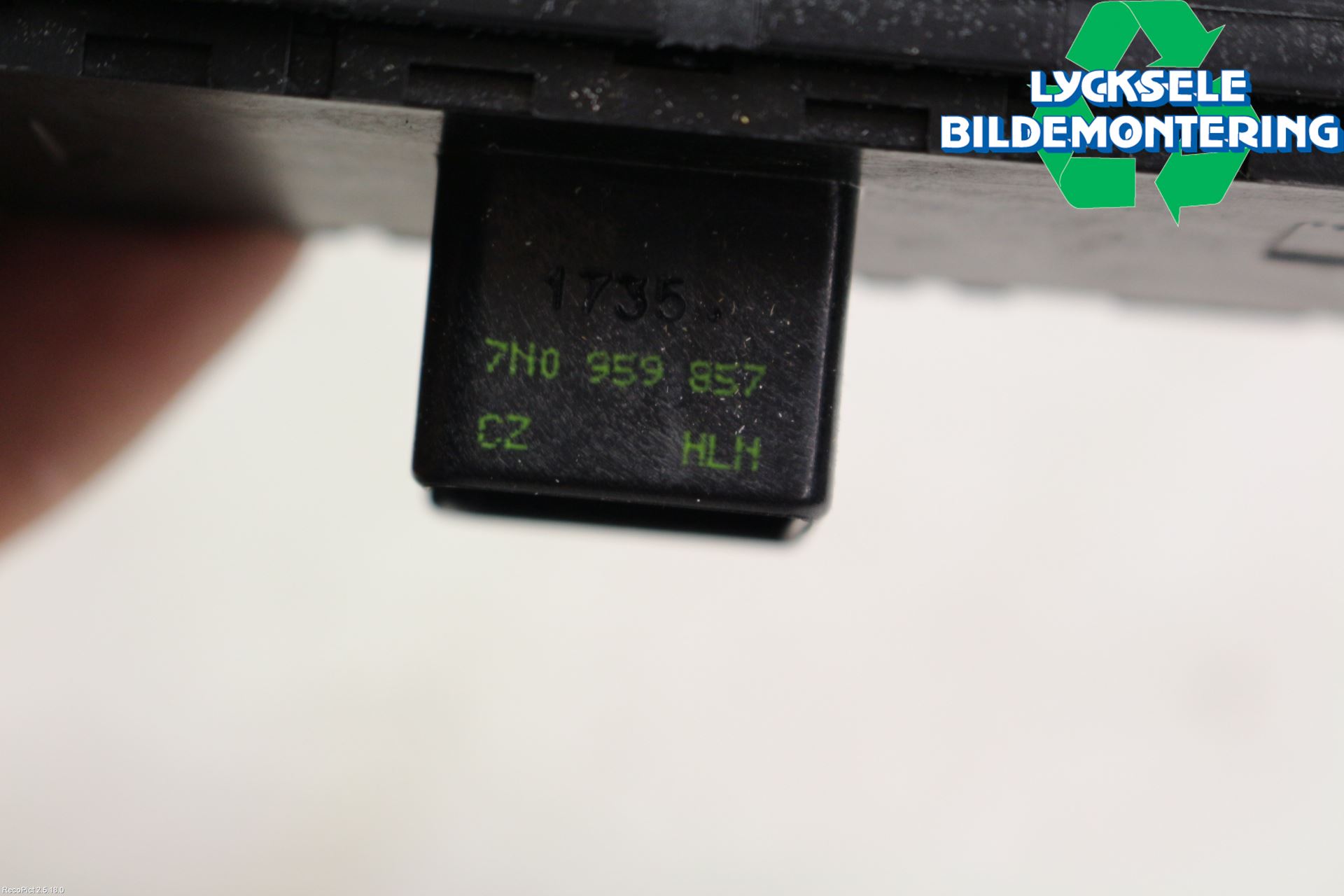 Volkswagen VW SHARAN 11- Strömställare Elhiss