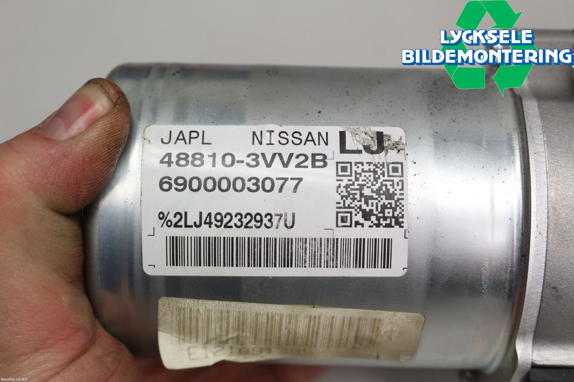 Nissan NOTE E12 14-20 Rattaxelagg Med Inb Servo