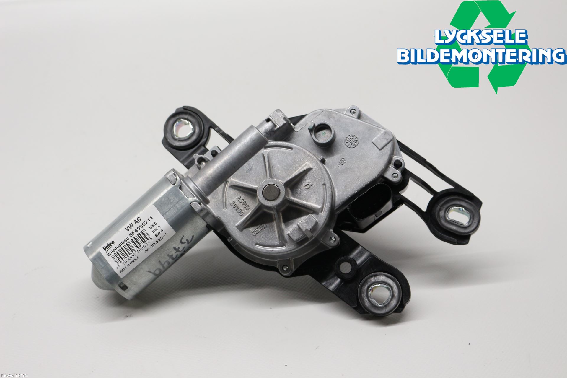 Skoda SUPERB 16-24 Torkarmotor Baklucka