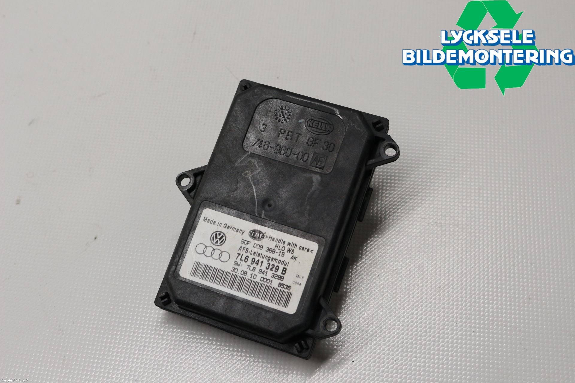 Skoda SUPERB 09-15 Styrenhet Strålkastare