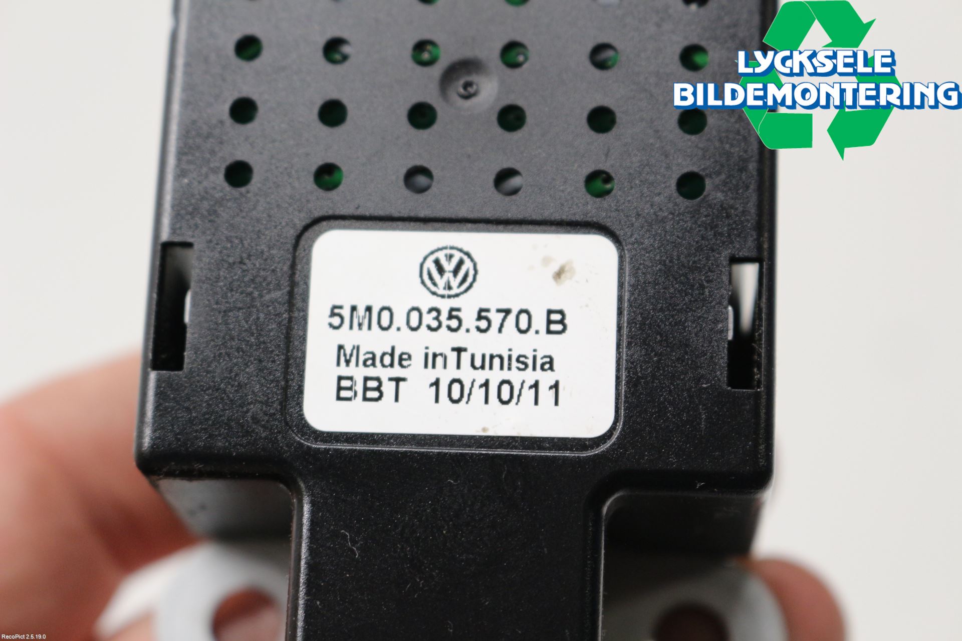 Volkswagen VW GOLF VI 09-13 Antennförstärkare