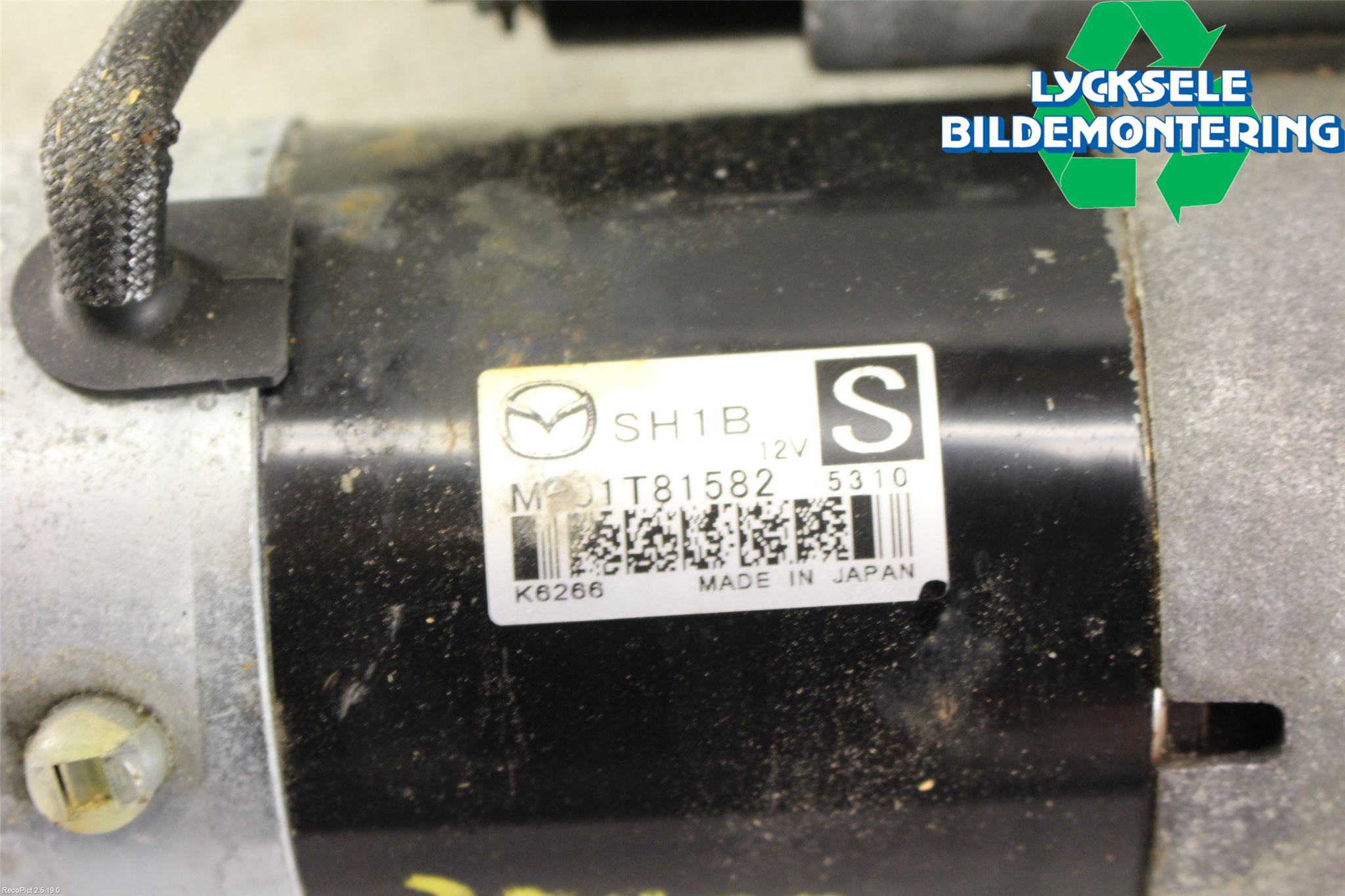 Mazda 6 13- Startmotor Diesel