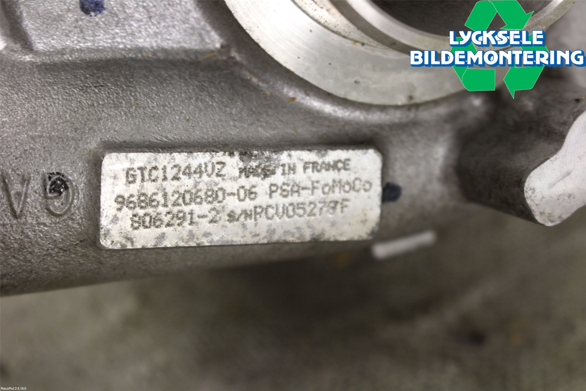 Citroen C4 II 11-18 Turboaggregat