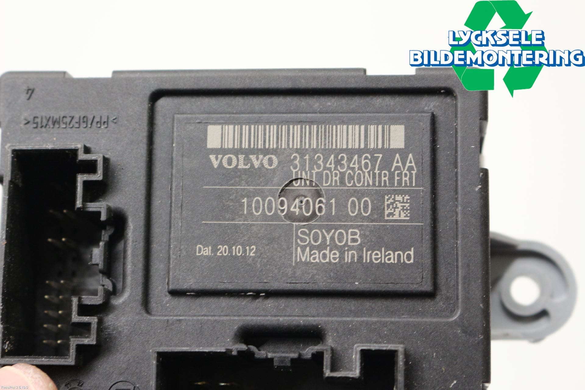 Volvo V70 08-13 Styrenhet Dörr