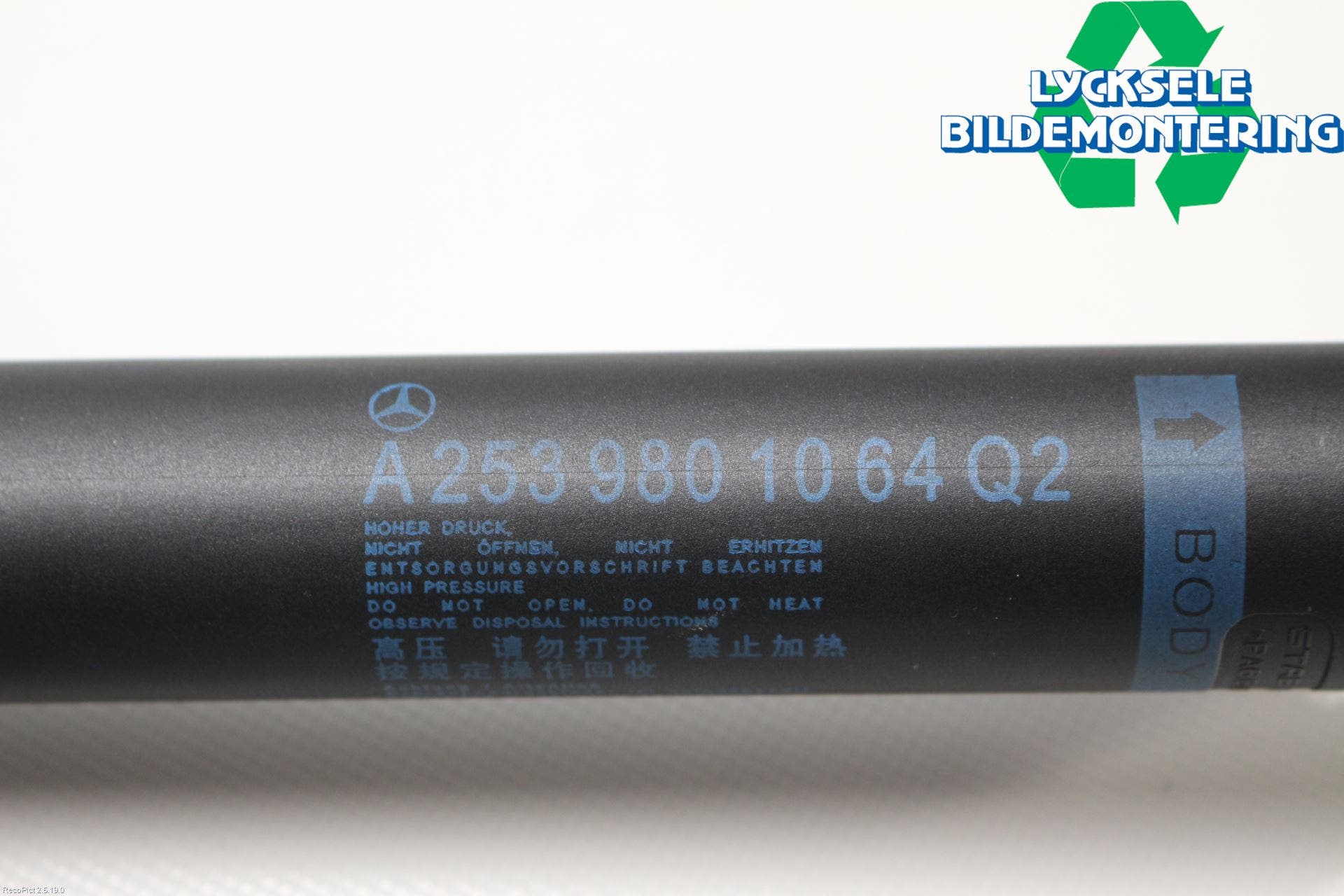 MB GLC-KLASS (X253/C253) 15-22 Bakluckeöppnare Automatisk