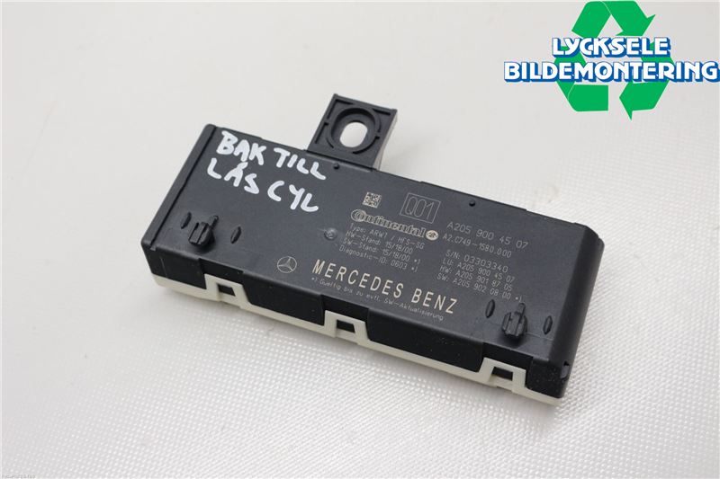 Mercedes-Benz MB GLC-KLASS (X253/C253) 15-22 Styrenhet Baklucka