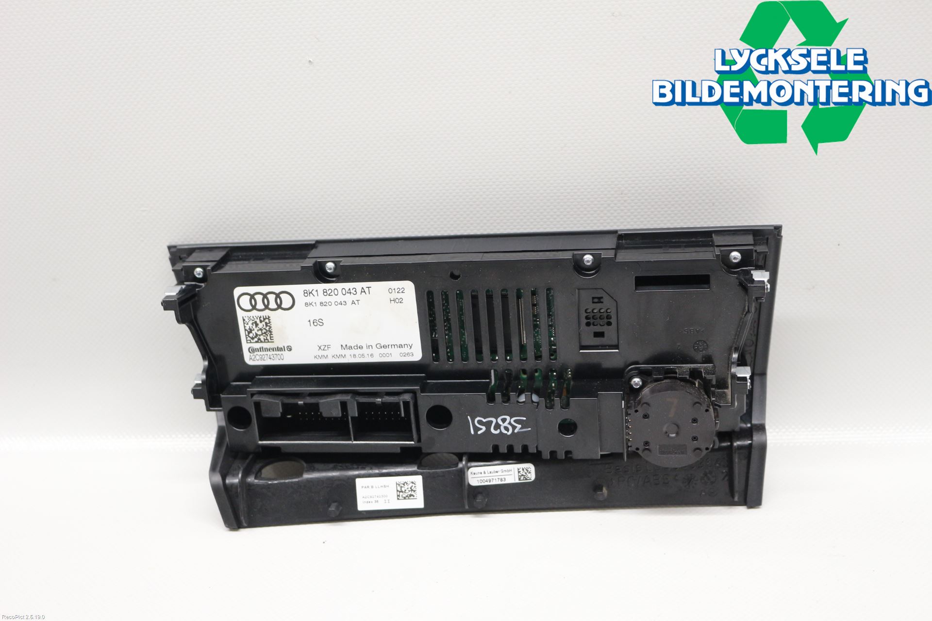 Audi A5 07-16 Ac Styrenhet Ac Manöveren