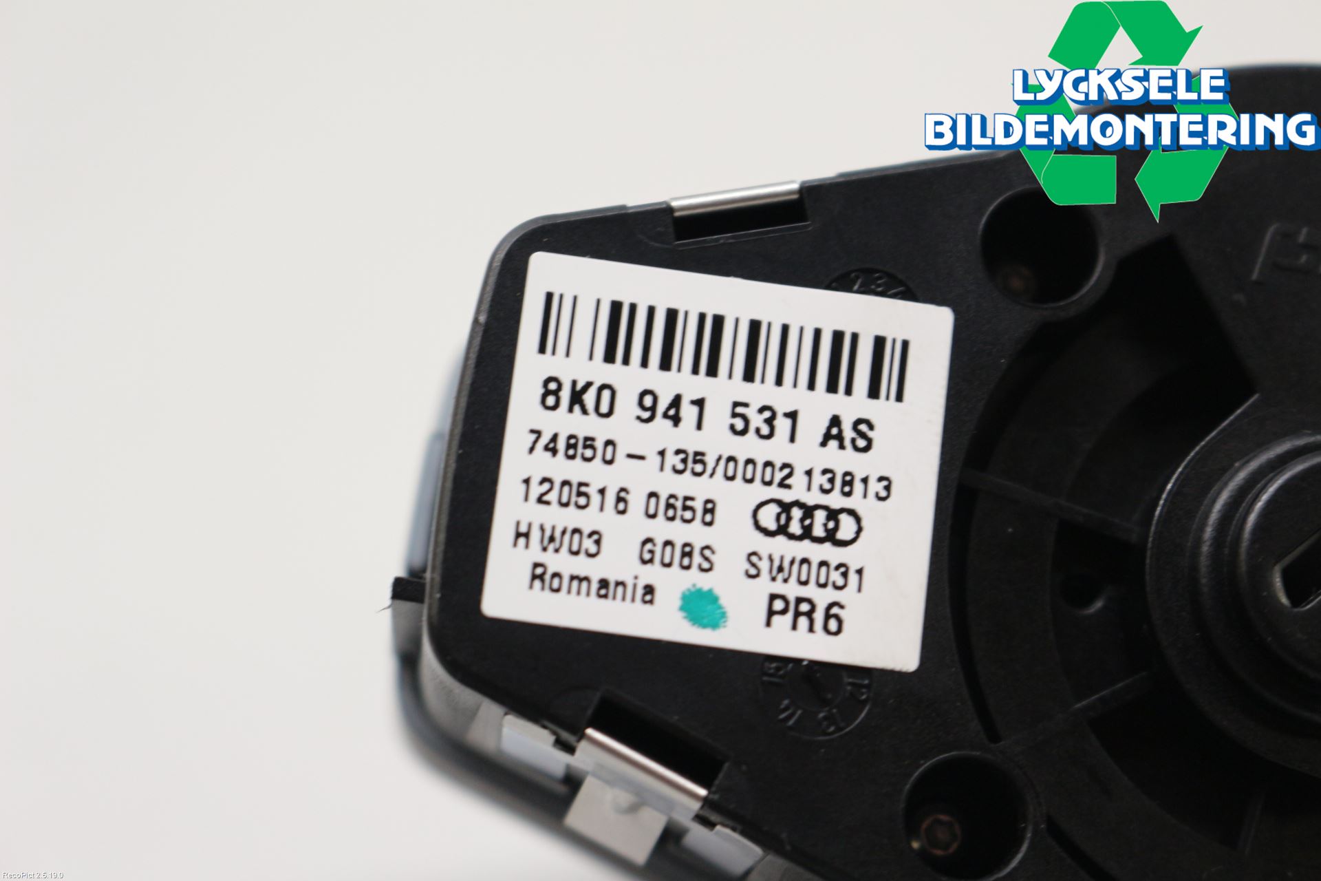 Audi A5 07-16 Strömställare Ljus