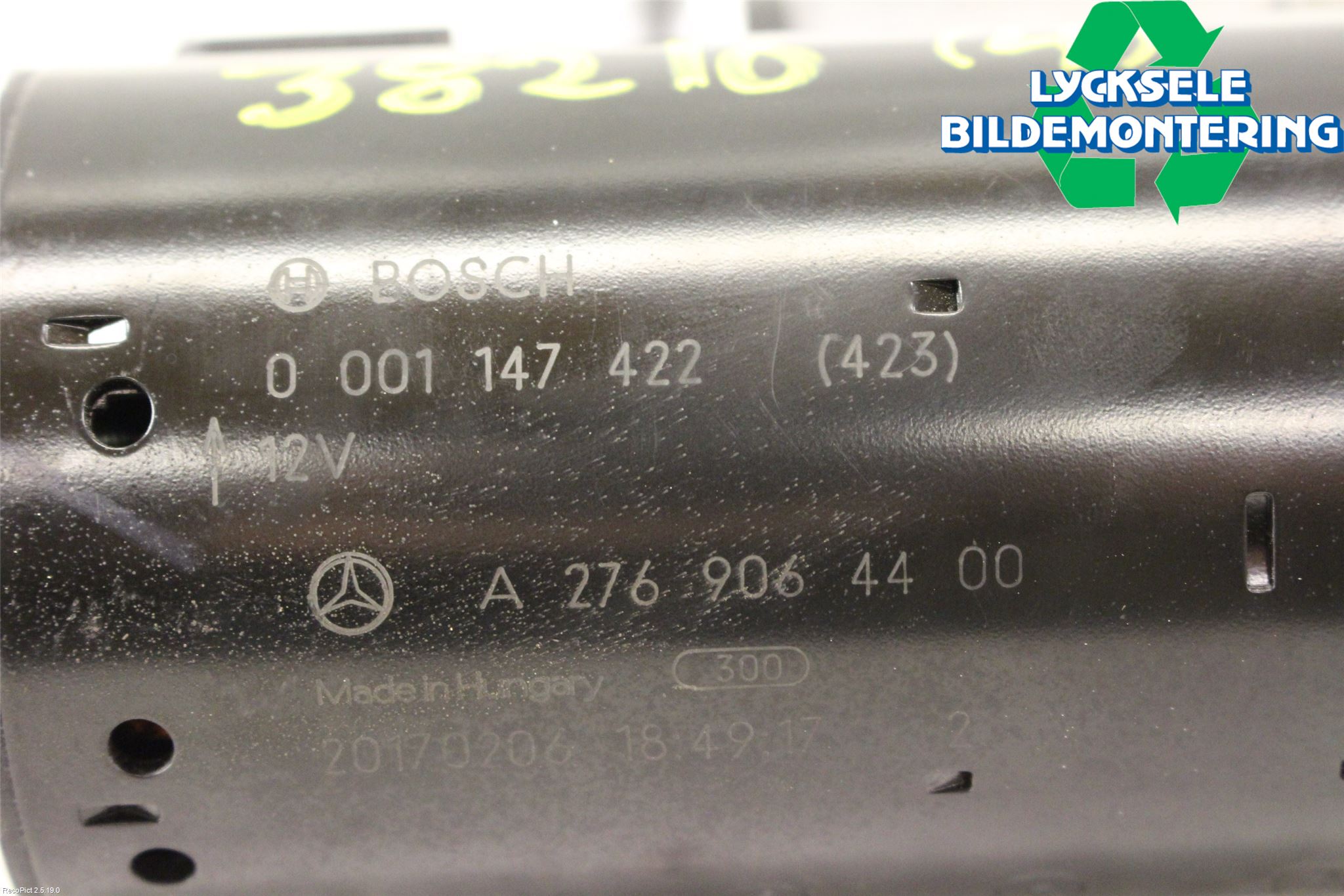 Mercedes-Benz MB GLC-KLASS (X253/C253) 15-22 Startmotor