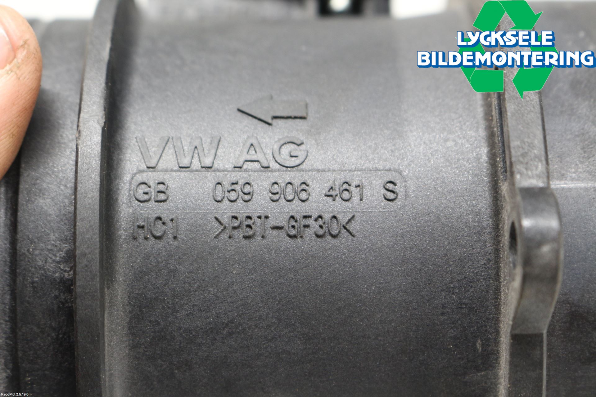 Audi A6 ALLROAD 12-18 Injluftmassamätare