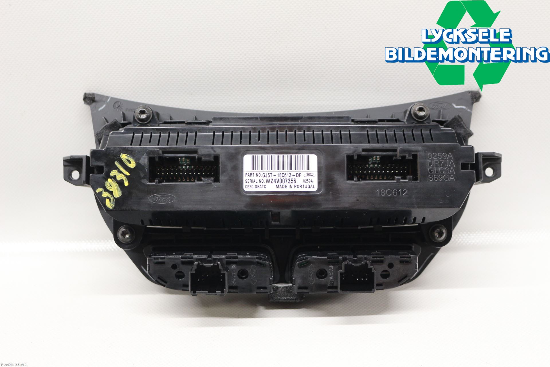 Ford KUGA 17-19 Ac Styrenhet Ac Manöveren