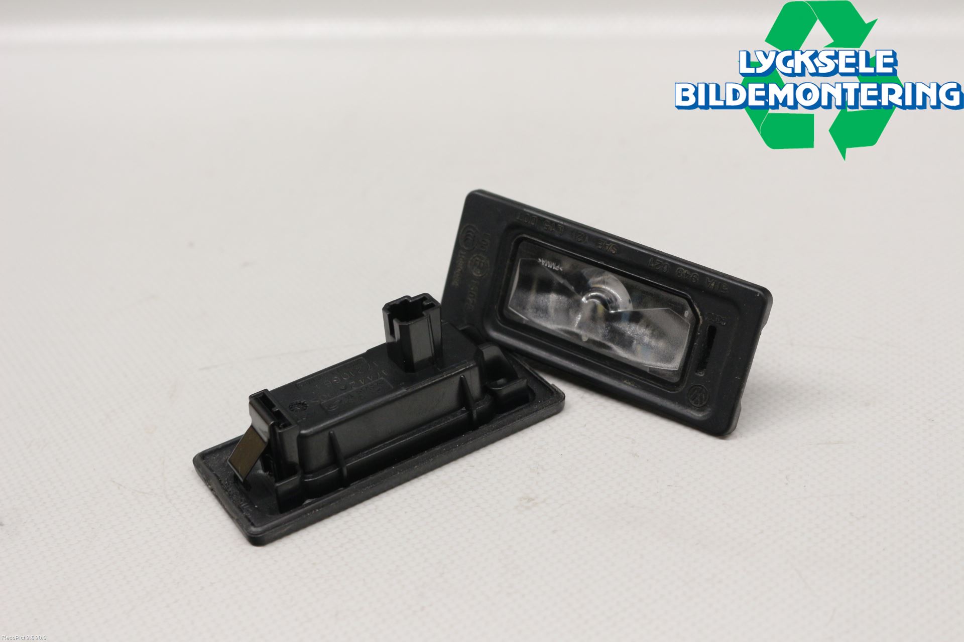 Volkswagen VW GOLF / E-GOLF VII 13-20 Skylt Belysning