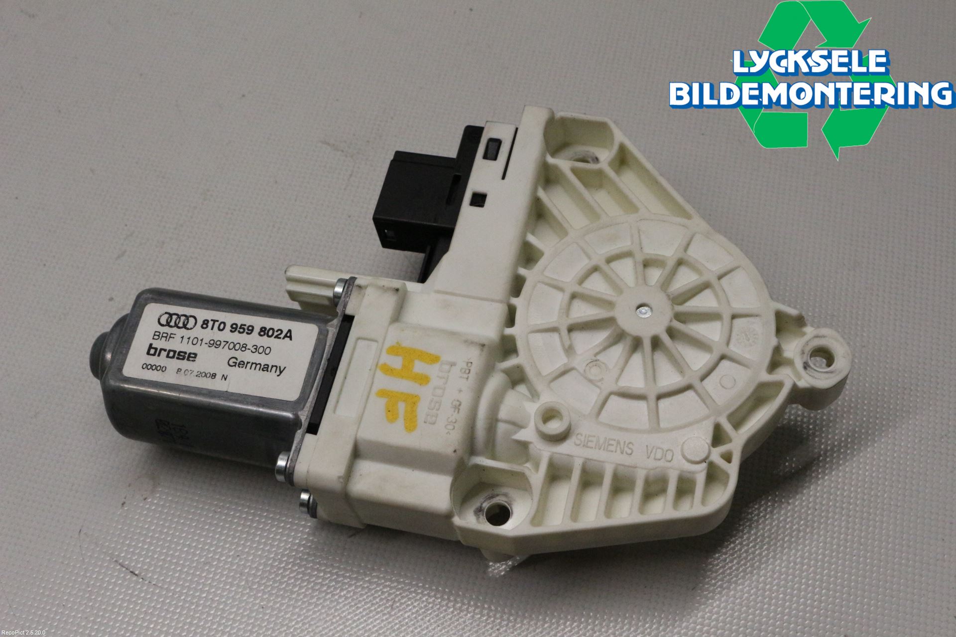 Audi A5 07-16 Fönsterhissmotor