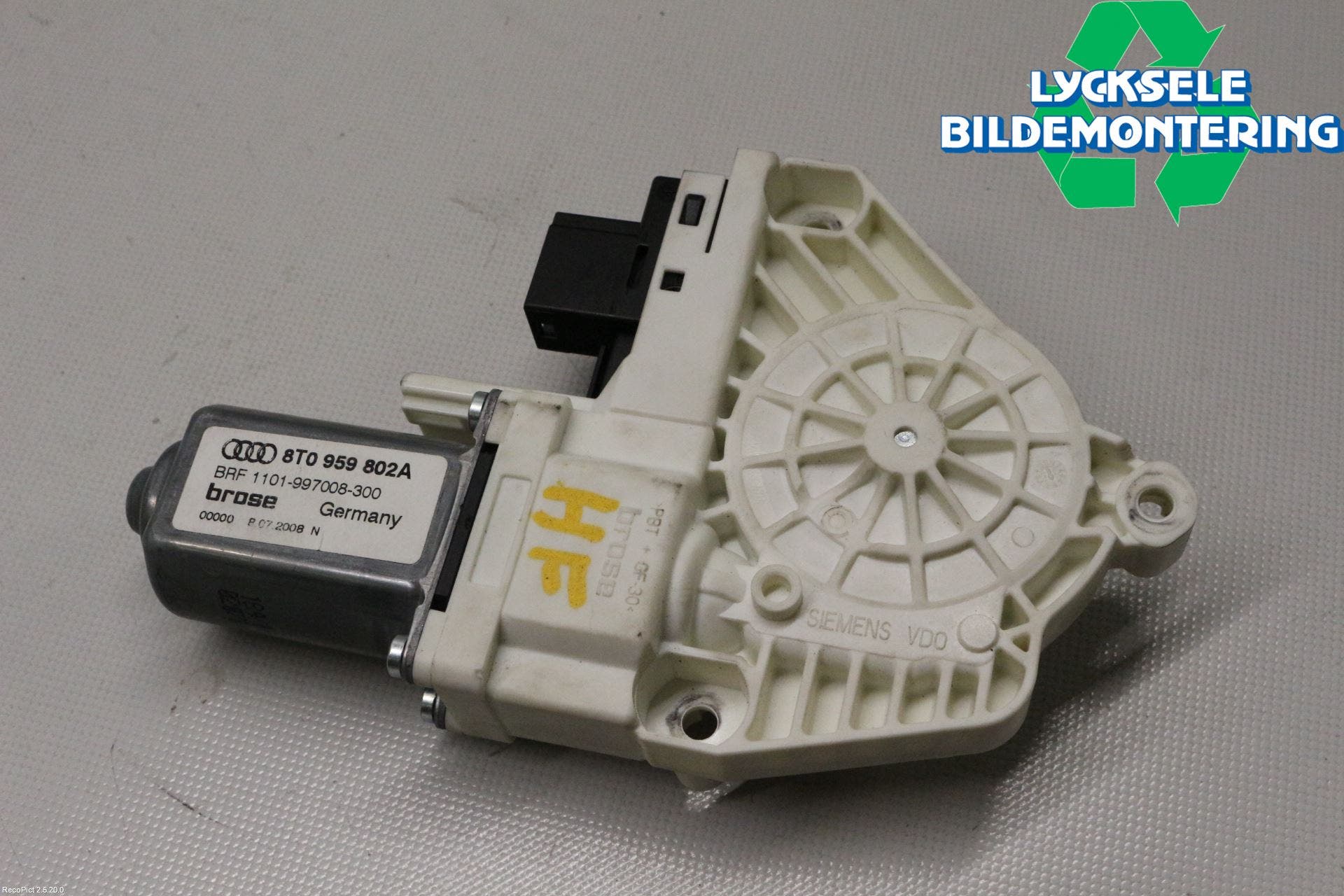 Audi A5 07-16 Fönsterhissmotor