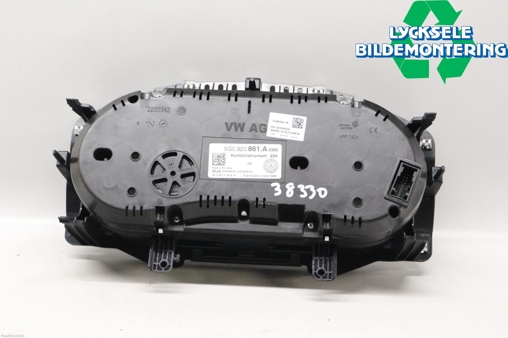 Volkswagen VW GOLF / E-GOLF VII 13-20 Instrument Komb